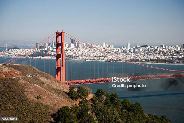 Golden Gate Bridge Stock Photo - Download Image Now - Awe, Bay of Water, Blue