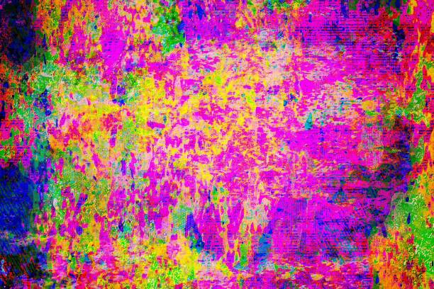 istock Multicolored grunge texture. Abstract color background 983782834