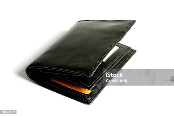 Black Wallet Stock Photo - Download Image Now - Black Color, Close To, Color Image