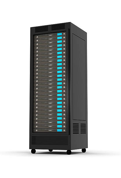 건조대 고성능 서버 - network server computer tower rack 뉴스 사진 이미지