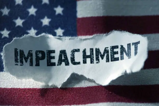 shot of word impeachment