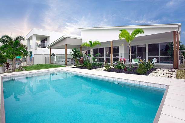 istock Modern townhouse exterior 98380778
