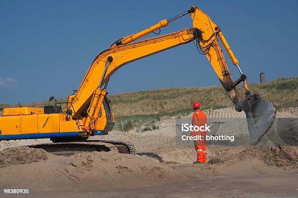 Excavation Stock Photo - Download Image Now - Agricultural Machinery, Construction Machinery, Danger