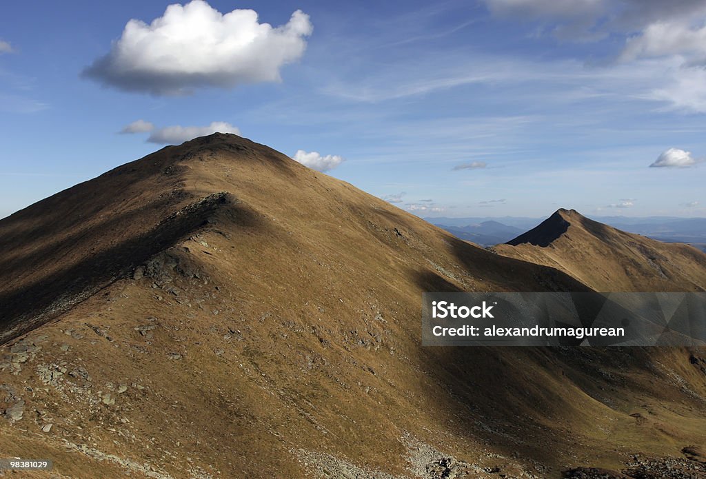 Chaîne de montagnes - Photo de Au-dessus de libre de droits
