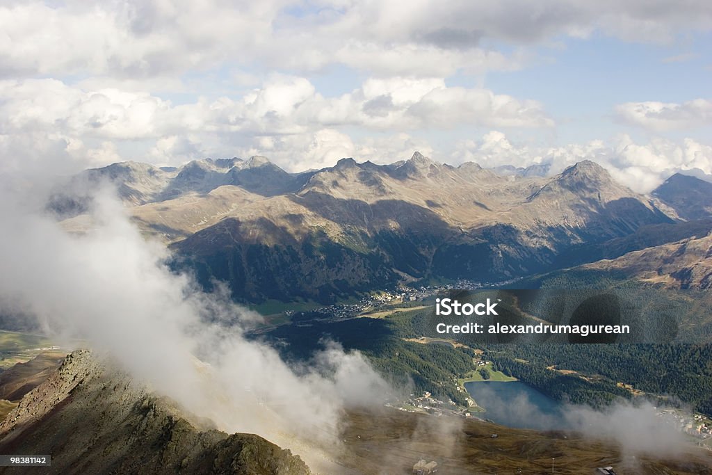 St. Moritz - Photo de Alpes européennes libre de droits