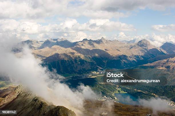 St Moritz - Fotografie stock e altre immagini di Acqua - Acqua, Alpi, Alpi svizzere