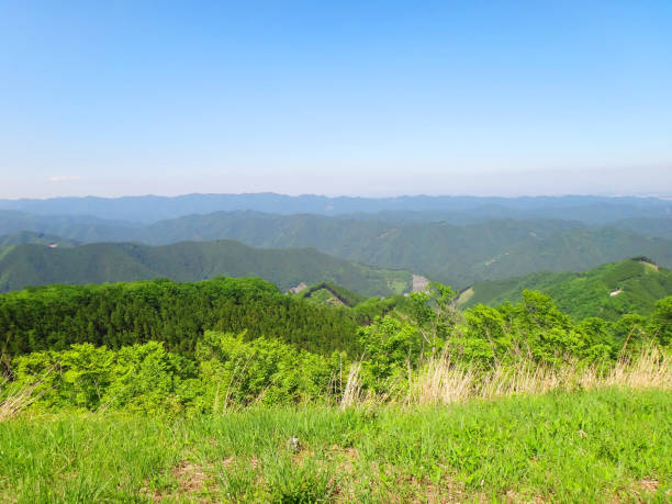 istock view of Japanese mountain 983845176