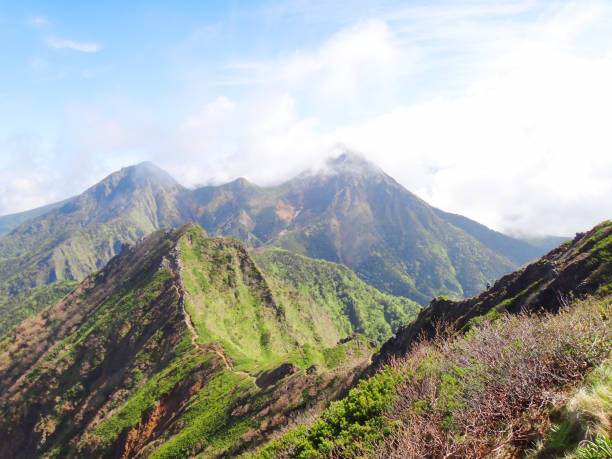 istock view of Japanese mountain 983845476