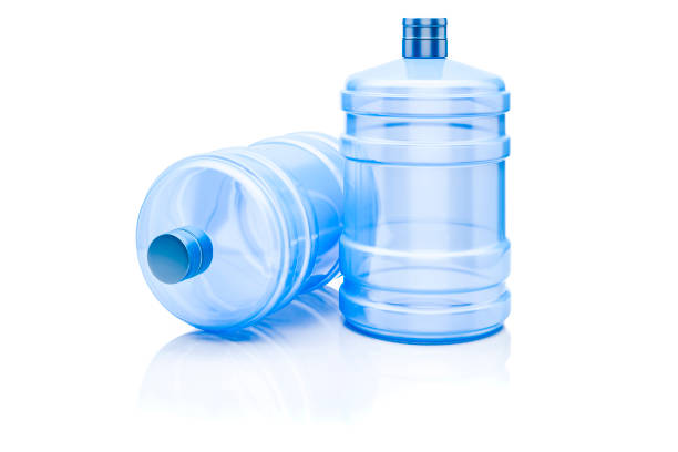 istock 3d water dispenser bottle on White background 983845998