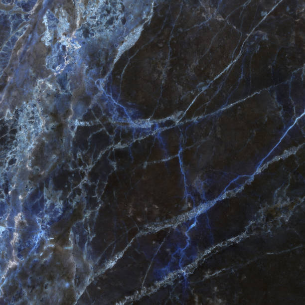 istock Black marble natural pattern for background, abstract natural marble black and white 983873312