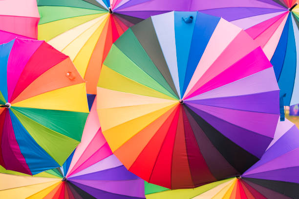 istock Rain Nice color Red, Blue, Green, Red, Yellow 983889288