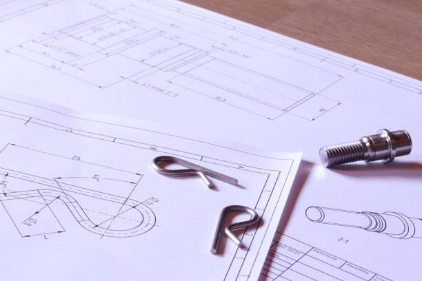 istock From the 3D model, blueprints to finished product 983906806