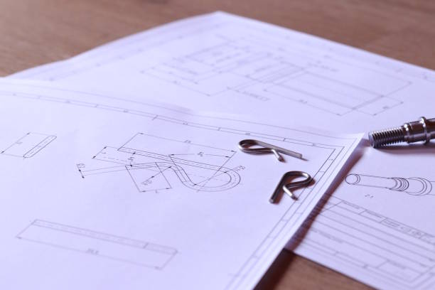 istock From the 3D model, blueprints to finished product 983906824