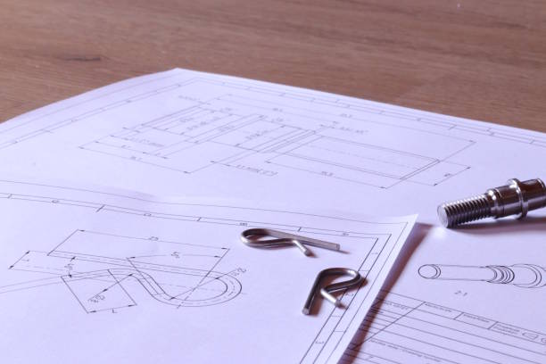 istock From the 3D model, blueprints to finished product 983906828