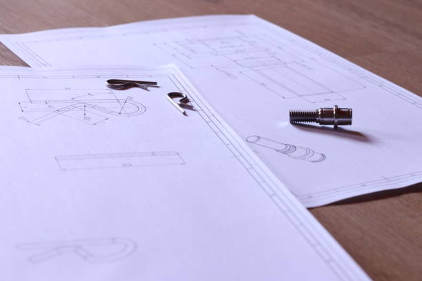 istock From the 3D model, blueprints to finished product 983906868