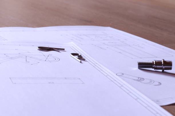 istock From the 3D model, blueprints to finished product 983906894