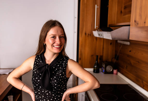 istock Attractive Woman Polishing the Kitchen 983909096