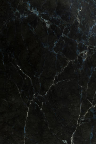 istock Black marble natural pattern for background, abstract natural marble black and white 983943438