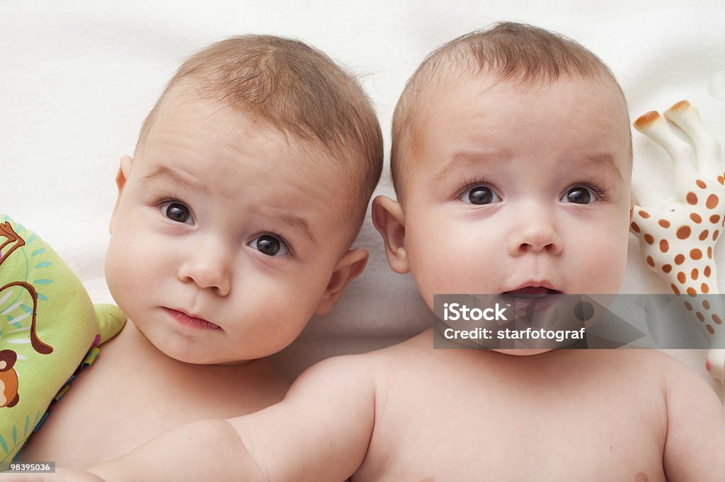 babies with toys  Baby - Human Age Stock Photo