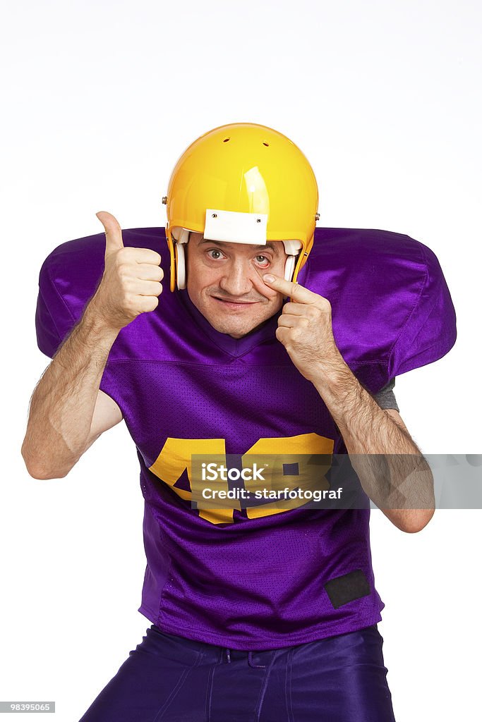 Wide Receiver - Foto stock royalty-free di 45-49 anni