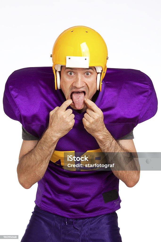 Der Zunge - Lizenzfrei Amerikanischer Football Stock-Foto