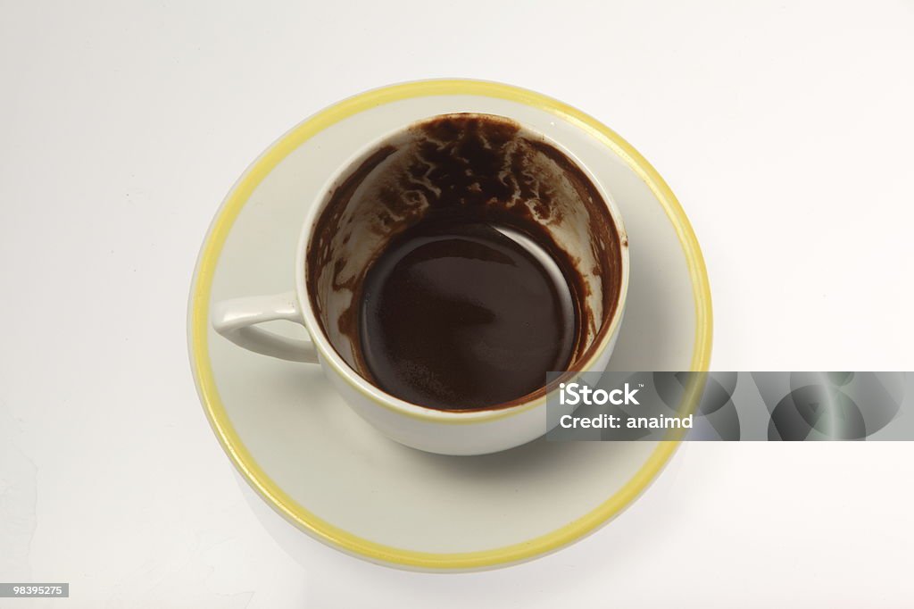 coffee cup  Black Color Stock Photo