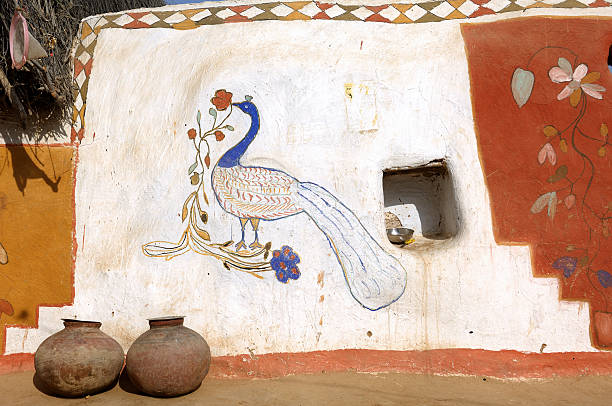 istock Rajasthan - colourful painted walls 98395383