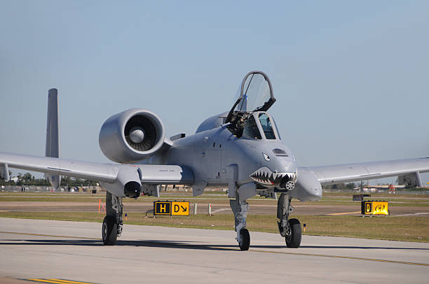 Modern jet fighter  a10 warthog stock pictures, royalty-free photos & images