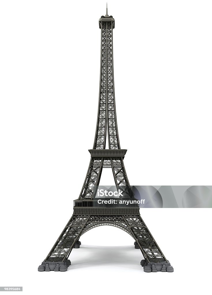 Eiffelturm tower - Lizenzfrei Eiffelturm Stock-Foto