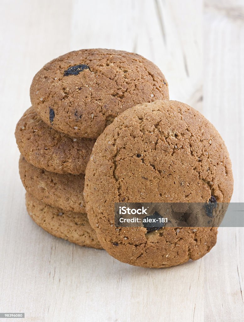 Oatmeal cookies with raisins.  Bakery Stock Photo