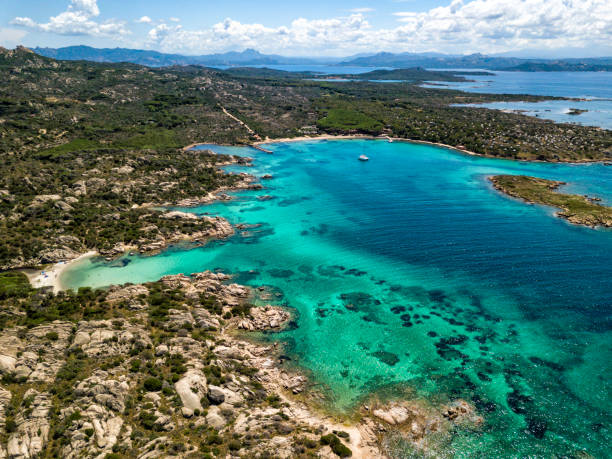 istock Aerial Perspective over La Maddalena 983995450