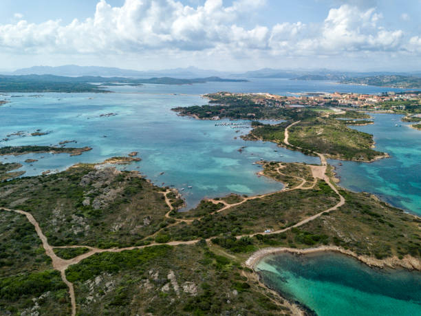 istock Aerial Perspective over La Maddalena 984004412