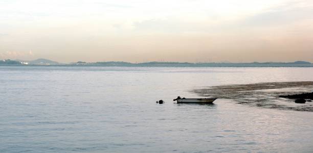 istock Calm waters at Sisters Islands 984007170