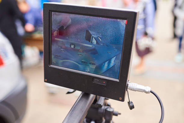 istock The screen of the robot for mine 984015658