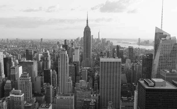 istock new york skyline at sunset. 984024078
