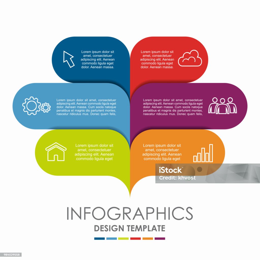 Infographic For Text Infographic Design Template With Place For Your Text Vector ...