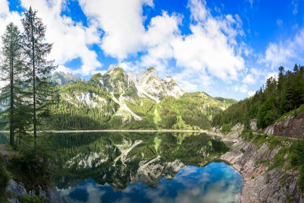 istock Gosausee with dachstein view - European Alps 984042540