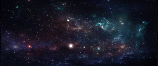 istock Planets and galaxies, science fiction wallpaper. 984043532