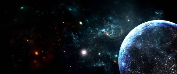 istock Planets and galaxies, science fiction wallpaper. 984044998