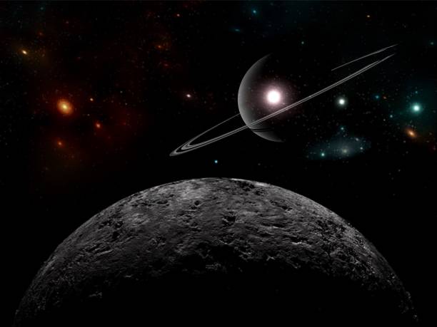 istock Planets and galaxies, science fiction wallpaper. 984045768