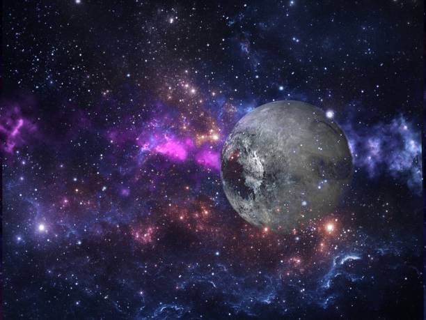 istock Planets and galaxies, science fiction wallpaper. 984045832