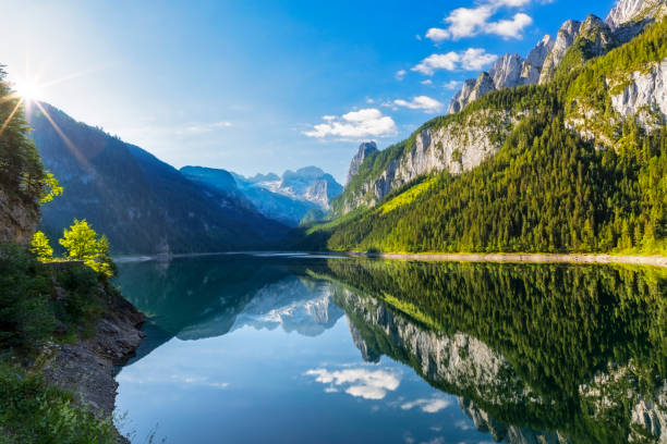 istock Gosausee with dachstein view - European Alps 984046558