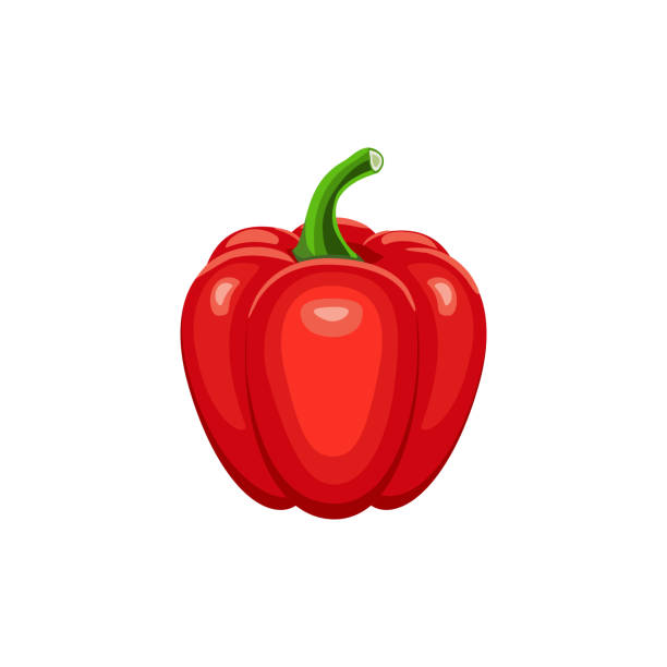 ilustrações de stock, clip art, desenhos animados e ícones de red pepper - pimento