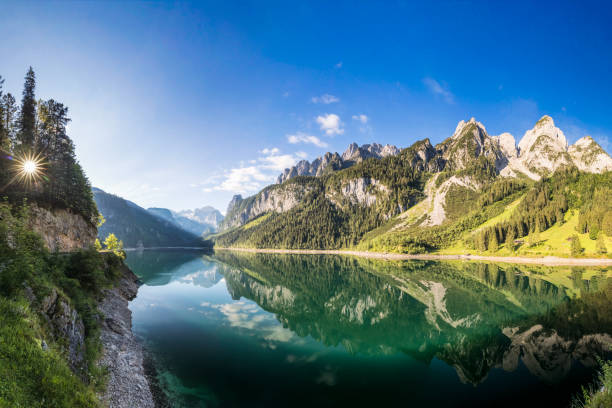 istock Gosausee with dachstein view - European Alps 984047428