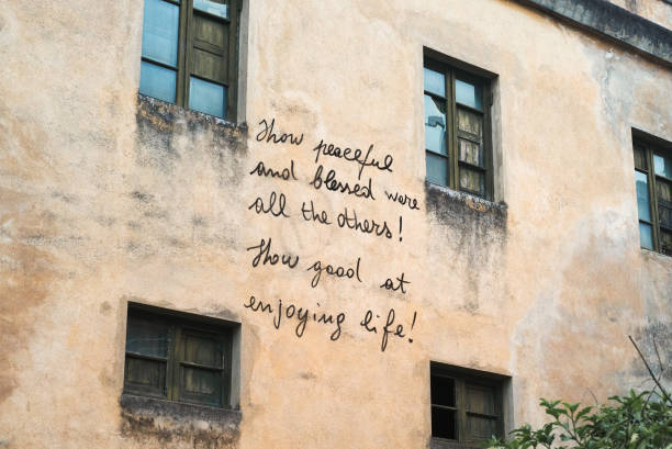 istock message of melancholy and depression written on a wall 984049670