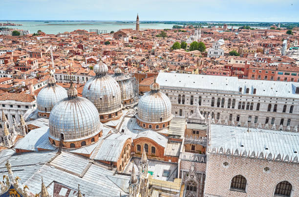 istock Panoramic view of Venice - Italy 984057722