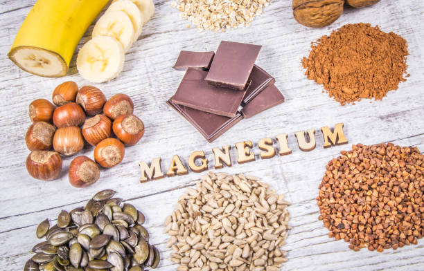 istock Products containing magnesium. Healthy food. 984061144