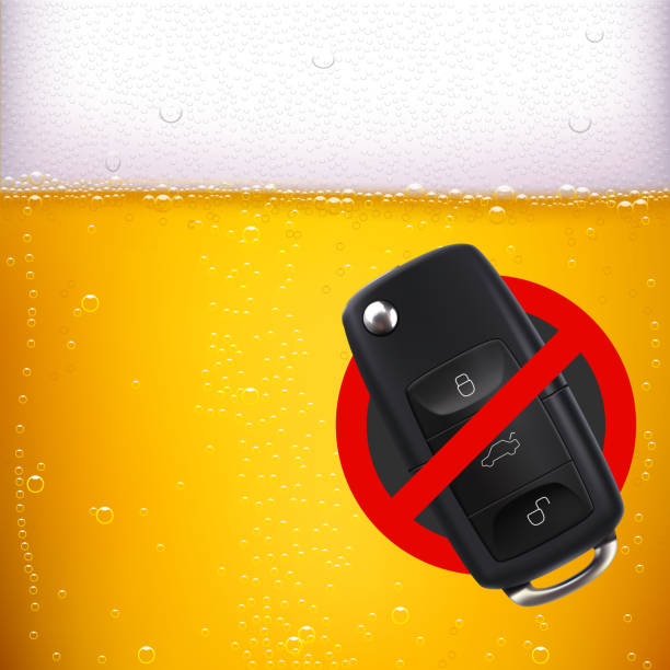 ilustrações, clipart, desenhos animados e ícones de não beber e drive - drunk driving alcohol alcoholism car