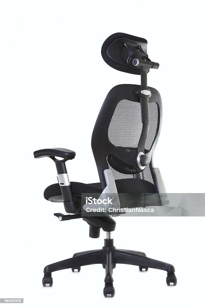 인체공학적 사무용 의자 (시리즈 - 로열티 프리 사무실 의자 스톡 사진