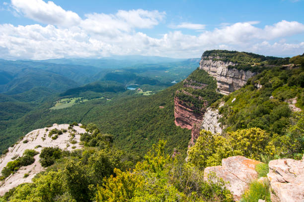 istock Catalonia mountain landscape from Tavertet village 984094024